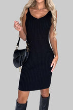 Model wearing The Victoria Ribbed Pinafore Set in Cream - part of the Michelle Victoria Wear Spring Awakening Collection