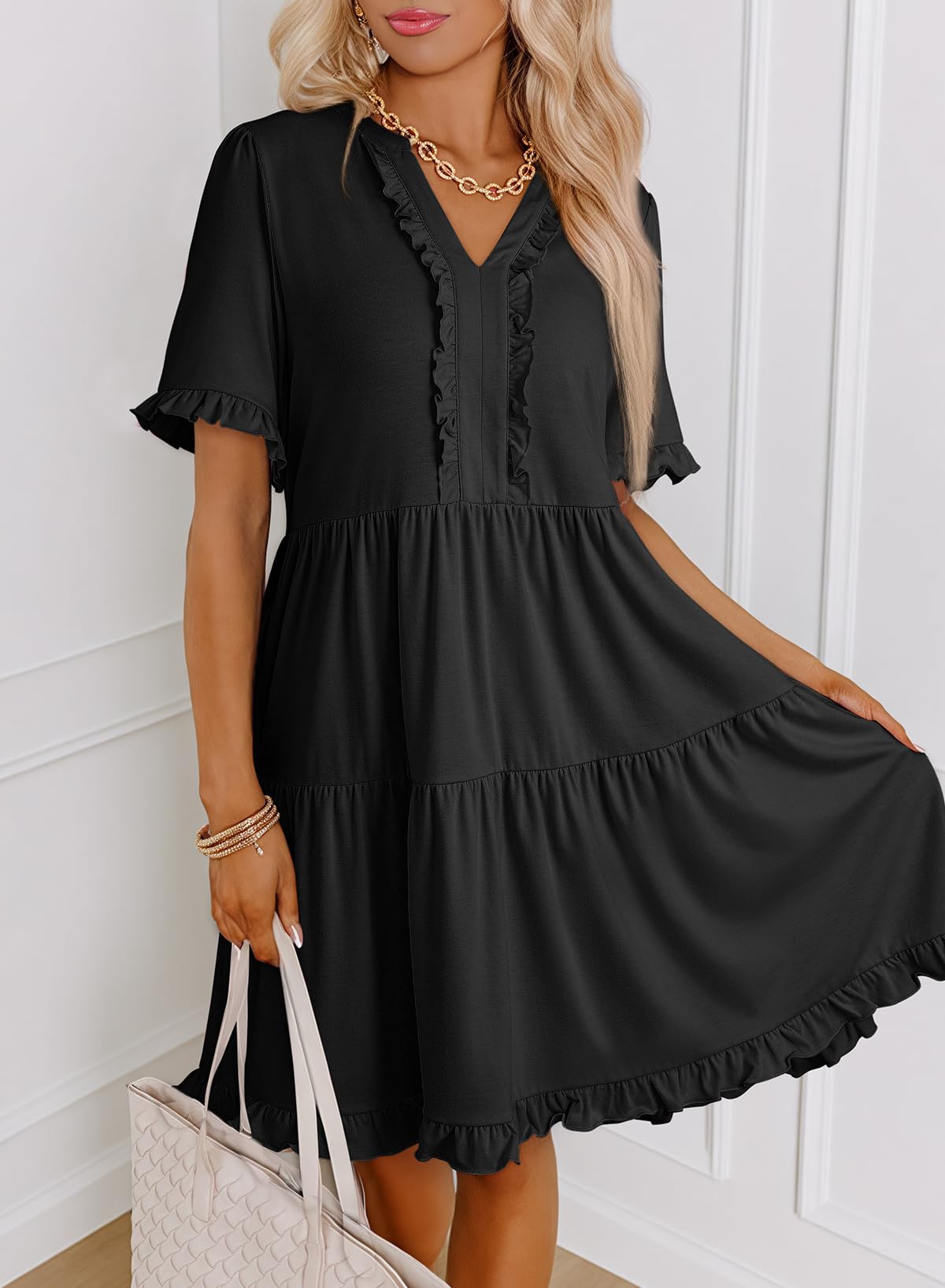 The Awakening Flowy Mini Dress